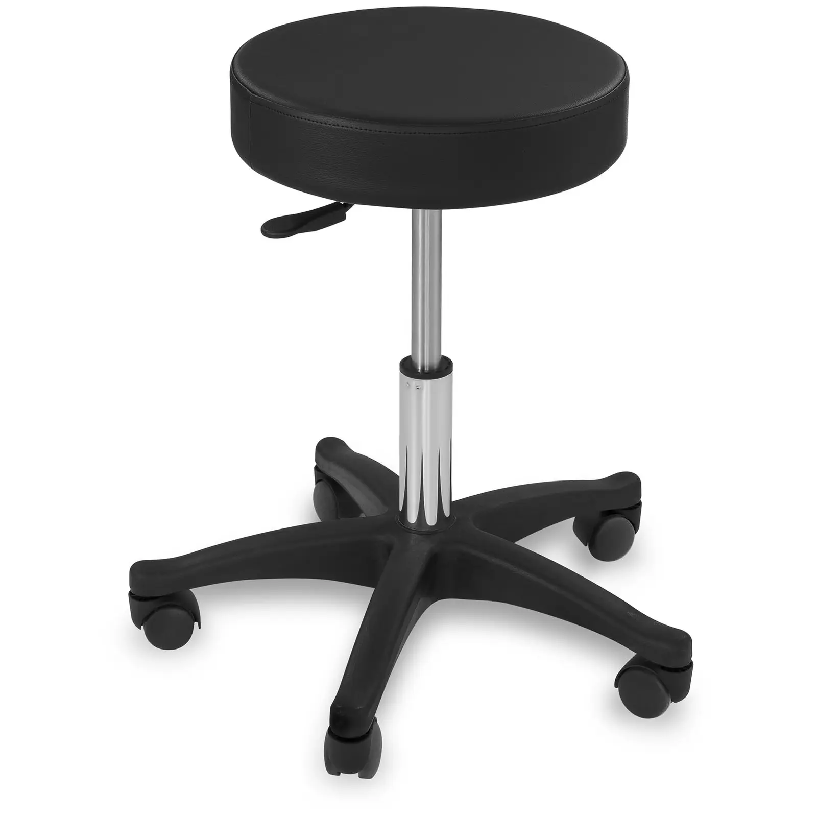 Tabouret de bureau Aversa - noir