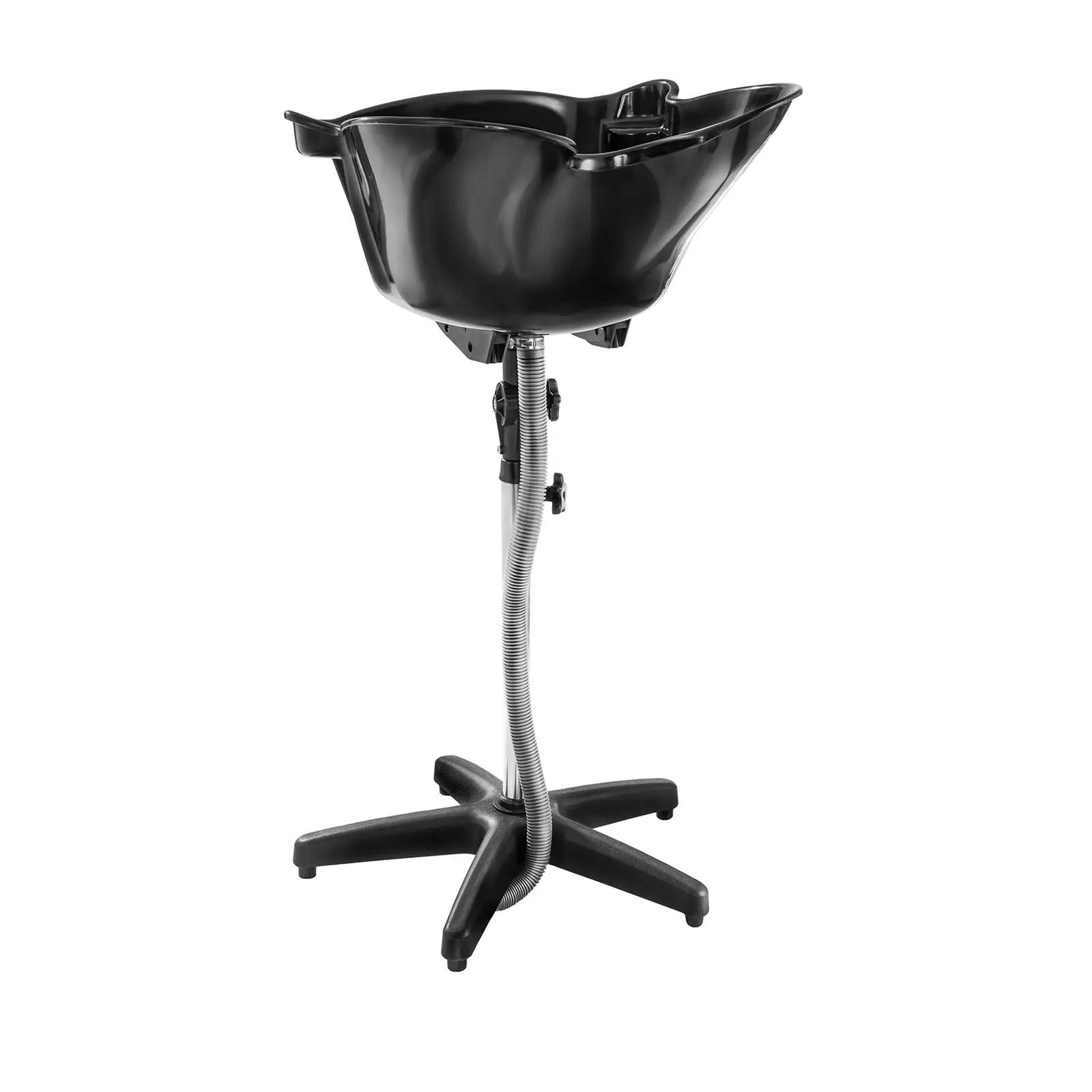 Lavatesta portatile per parrucchieri - 50 x 49 x 99 cm - Nero - 1