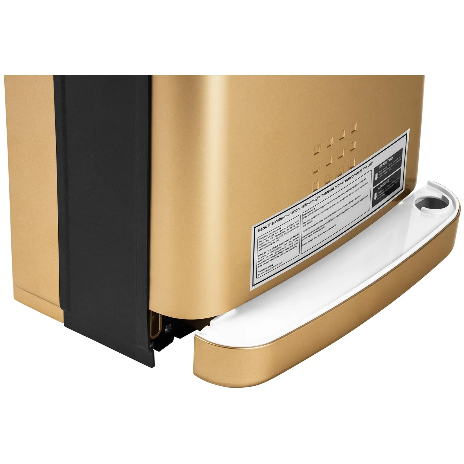 Sèche-mains  - 1200 W - Doré (Température de l’air: 40 °C)