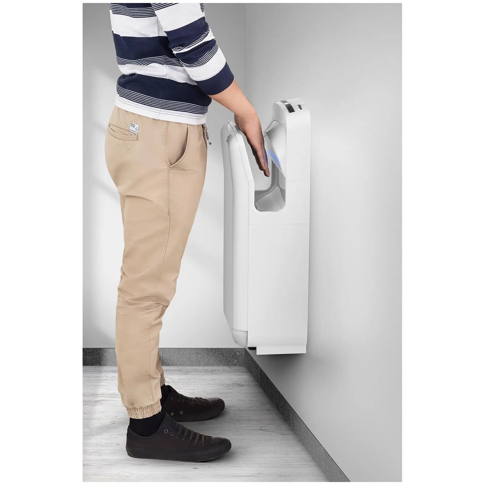 Sèche-mains  - 1650 W - Blanc (Volume du réservoir d'eau: 600 cm³)