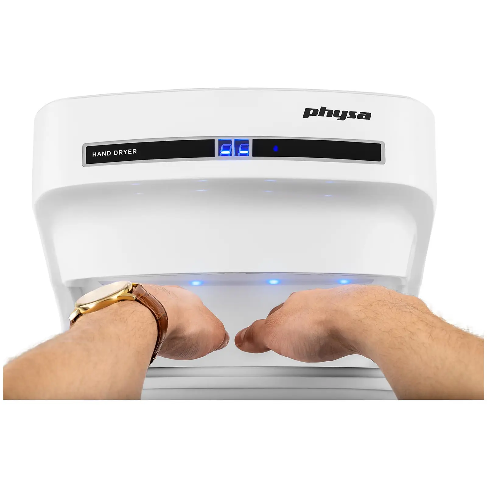 Sèche-mains  - 1650 W - Blanc (Matériau(x): ABS)