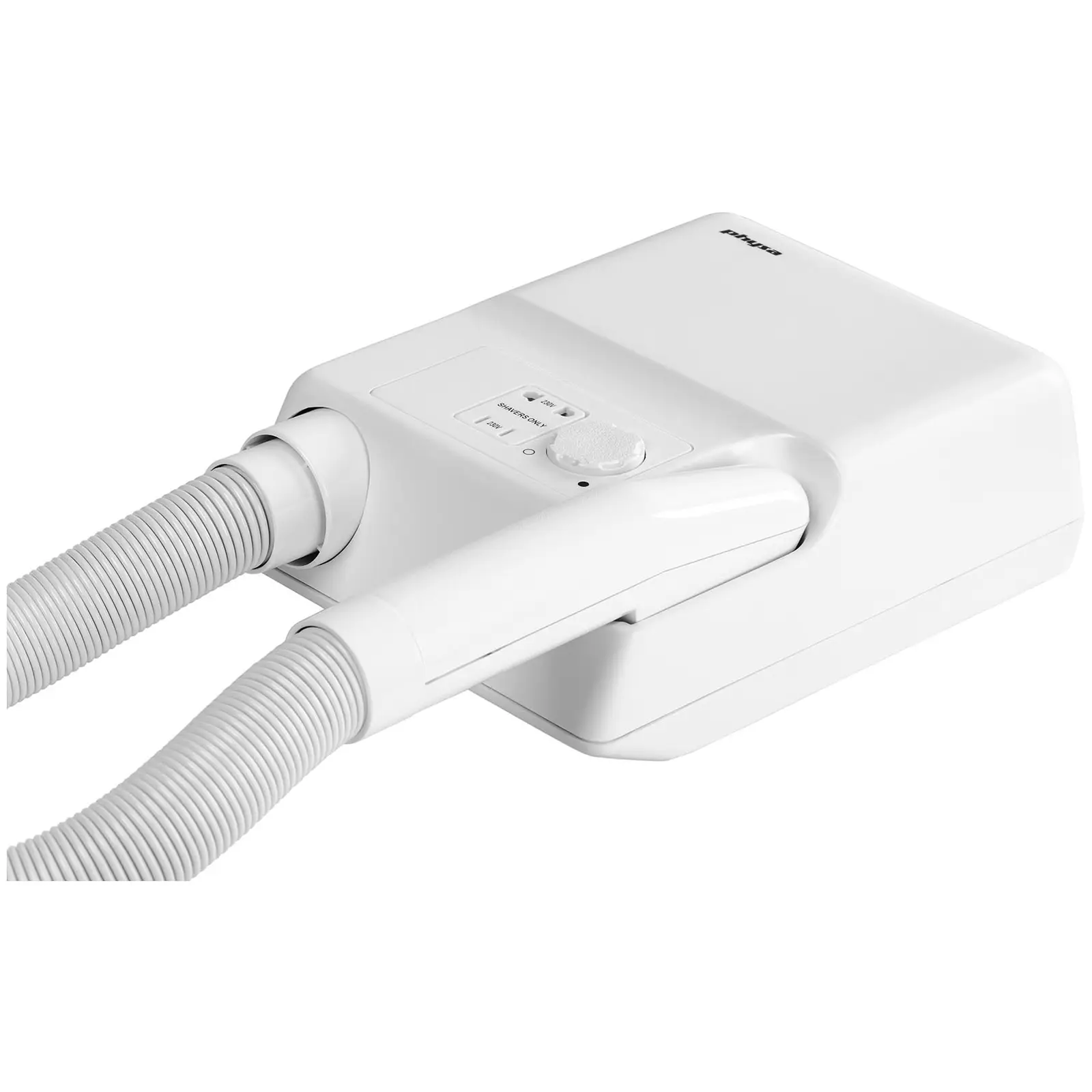 Sèche cheveux professionnel - 700 W - Blanc (Débit d'air maxi: 32 m³/h)