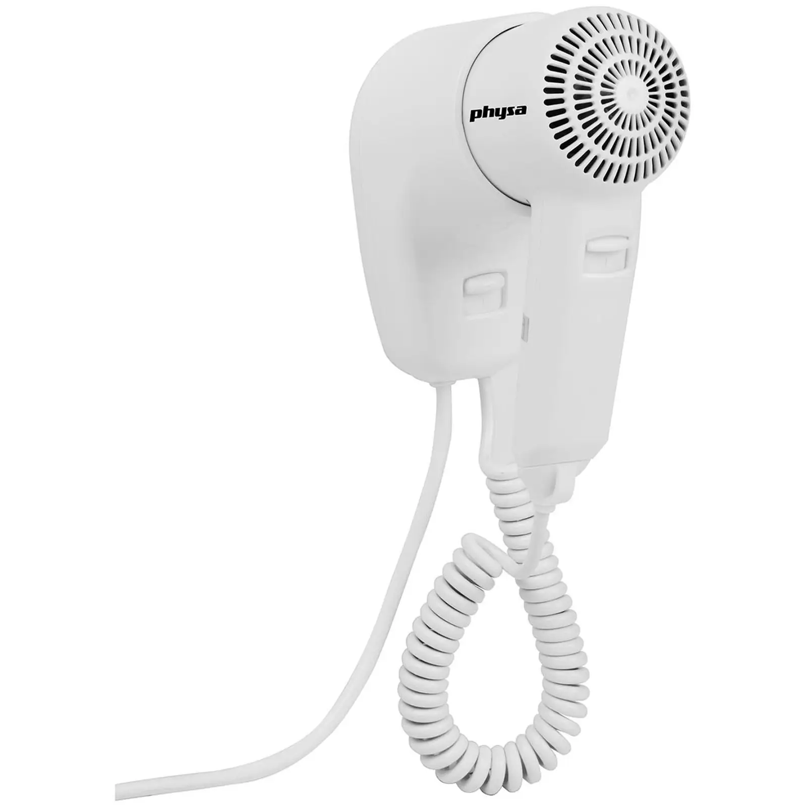 Asciugacapelli da parete - 1200 W - Bianco