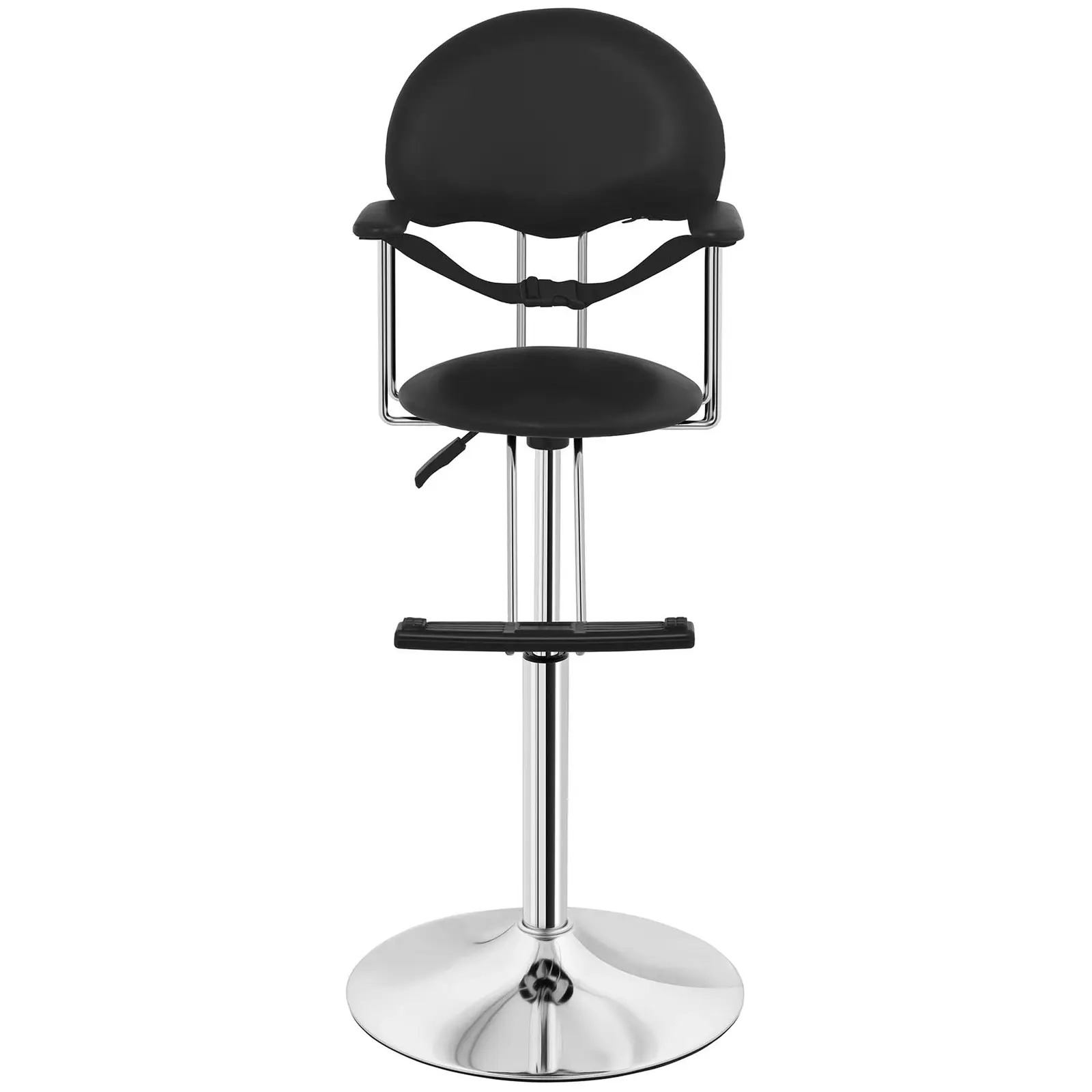 Fauteuil de coiffure pour enfants - 100 kg - Noir