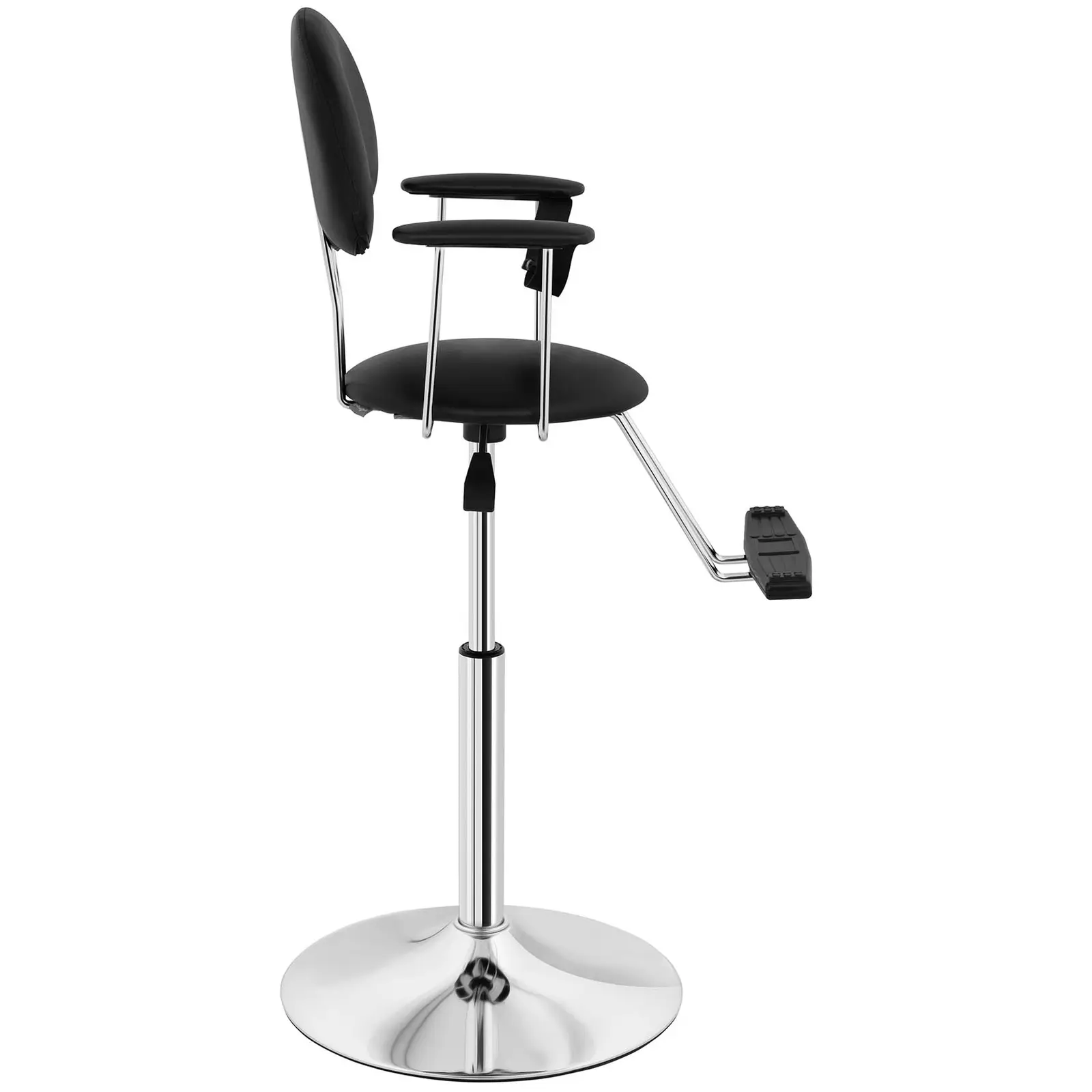 Fauteuil de coiffure pour enfants - 100 kg - Noir (Charge max.: 100 kg)