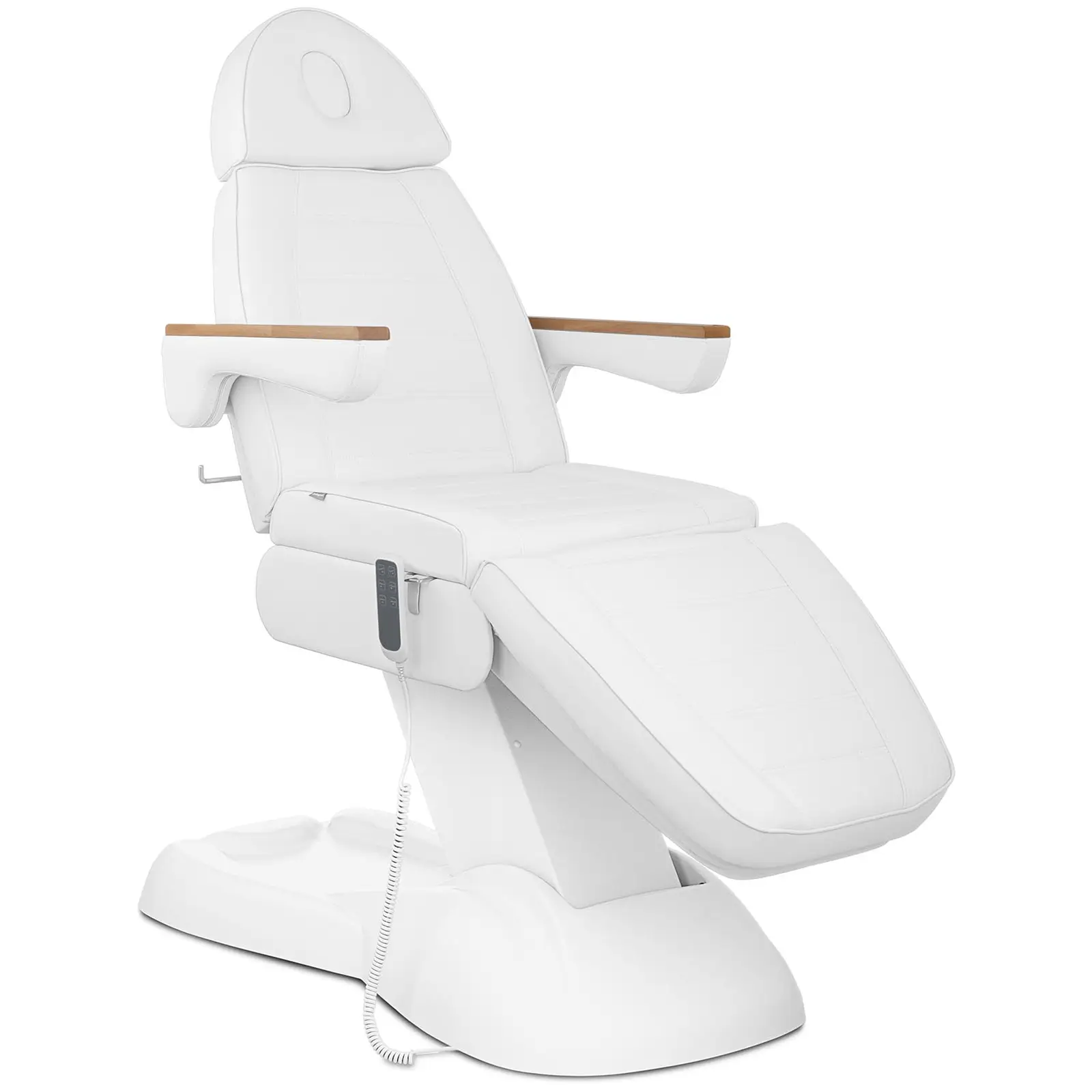 Outlet Fotel kosmetyczny - 218 x 79.5 x 173 cm - 150 kg - biały