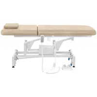 Table de massage - électrique - 100 W - 150 kg - Beige