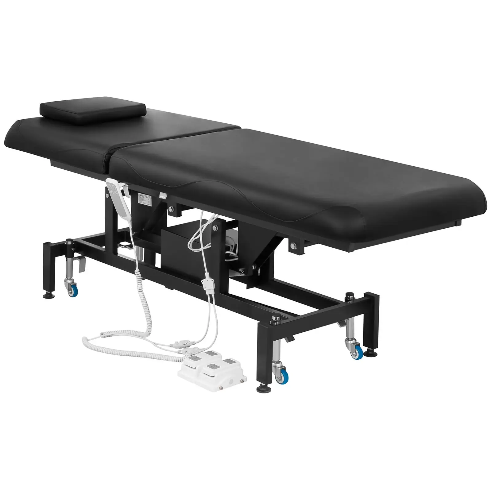 Massageliege elektrisch 100 W 200 kg Black www.expondo.ch