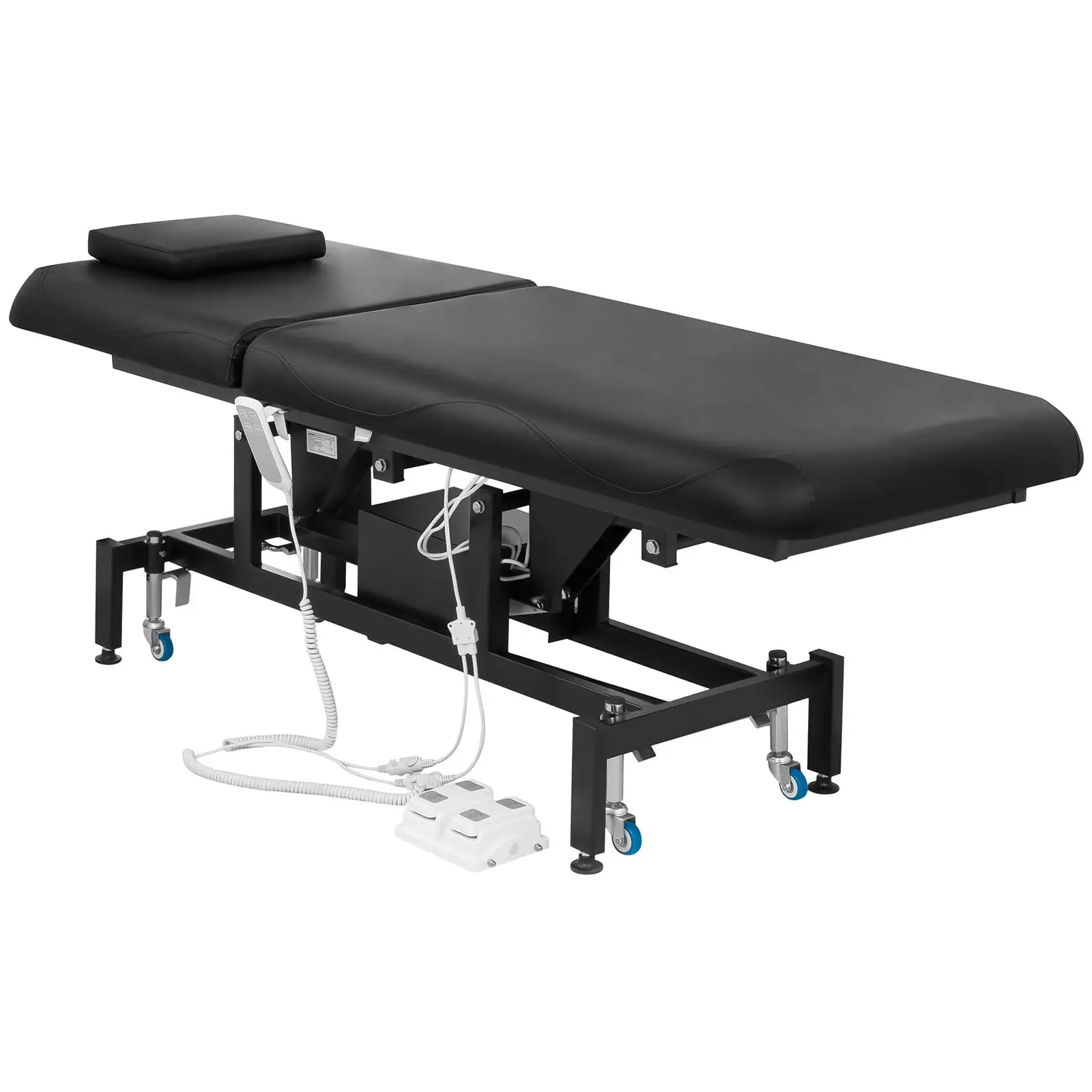 Lettino da massaggio - elettrico - 100 W - 200 kg - Black
