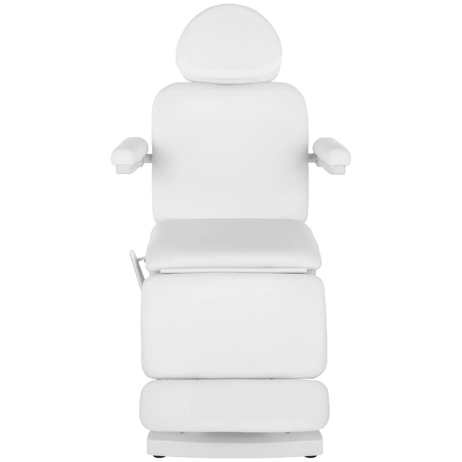Fotel kosmetyczny - 185 x 88 x 162 cm - 150 kg - biały