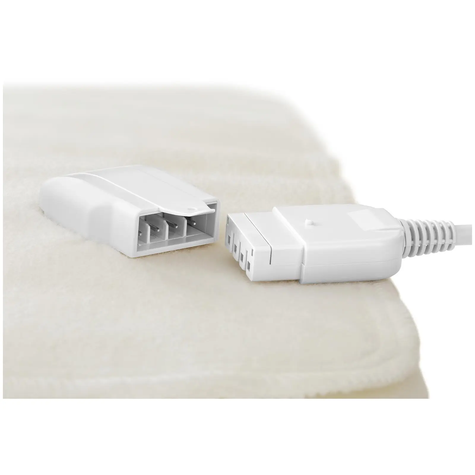 Electric blanket 203 x 152 cm 2 heat zones www.expondo.ie