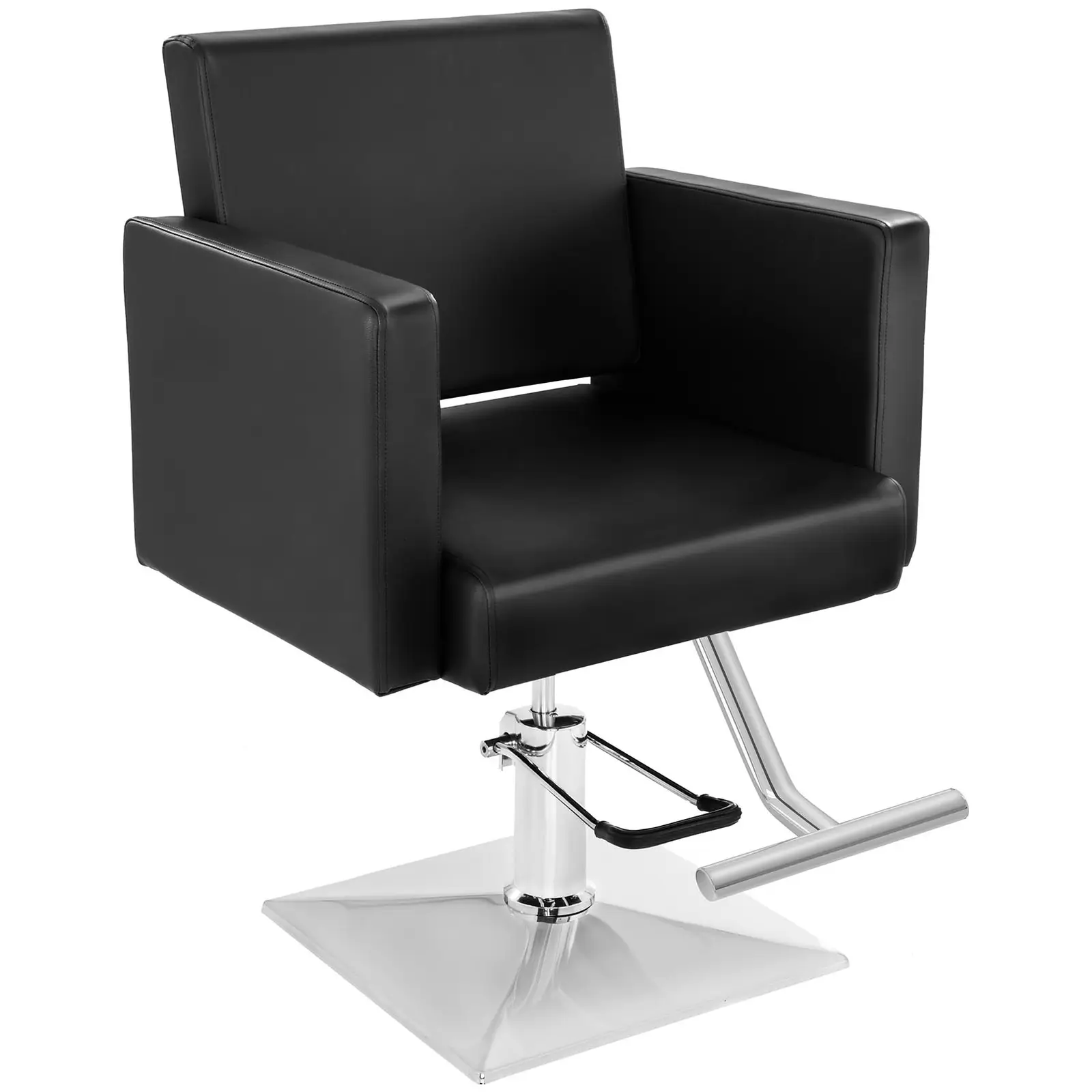 Fauteuil de barbier - 450-566 mm - 200 kg - Noir