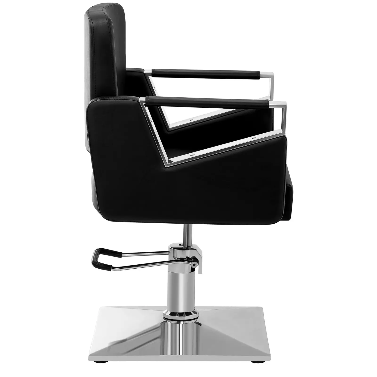 Cadeira de cabeleireiro - 445 - 550 mm - 200 kg - Preto
