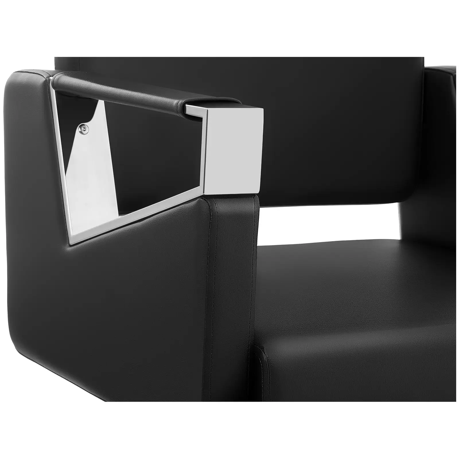 Sillón de peluquería - 445 – 550 mm - 200 kg - Negro