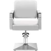 Салонен стол - 445-550 мм - матово бял