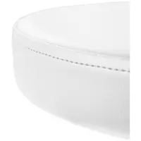 Stool Chair with Back  - 445-580 mm - 150 kg - White