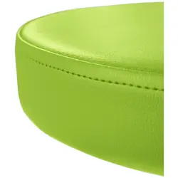 Табуретка с облегалка - 445-580 мм - 150 кг - зелена