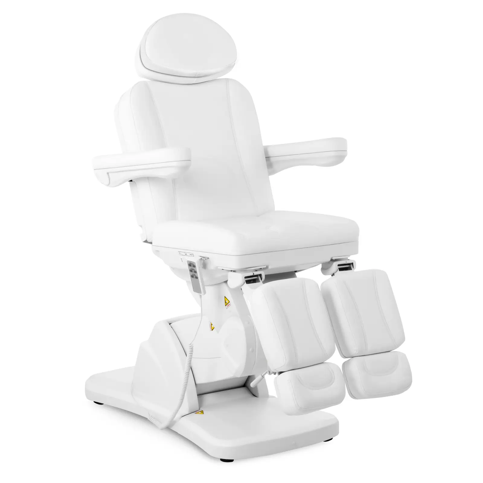 physa - Fotvårdsstol - elektrisk - 300 W - 175 kg - Vit