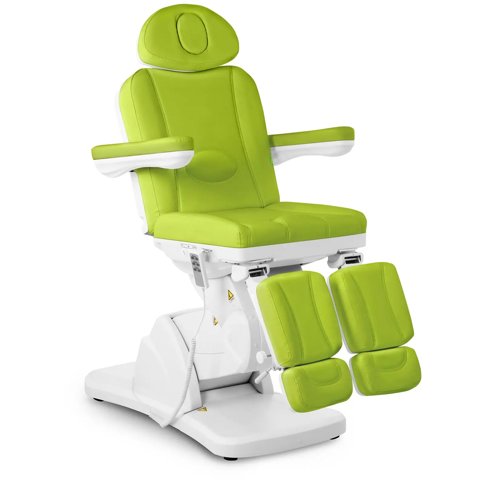 Fotel do pedicure - 190 x 81 x 178 cm - 175 kg - zielony