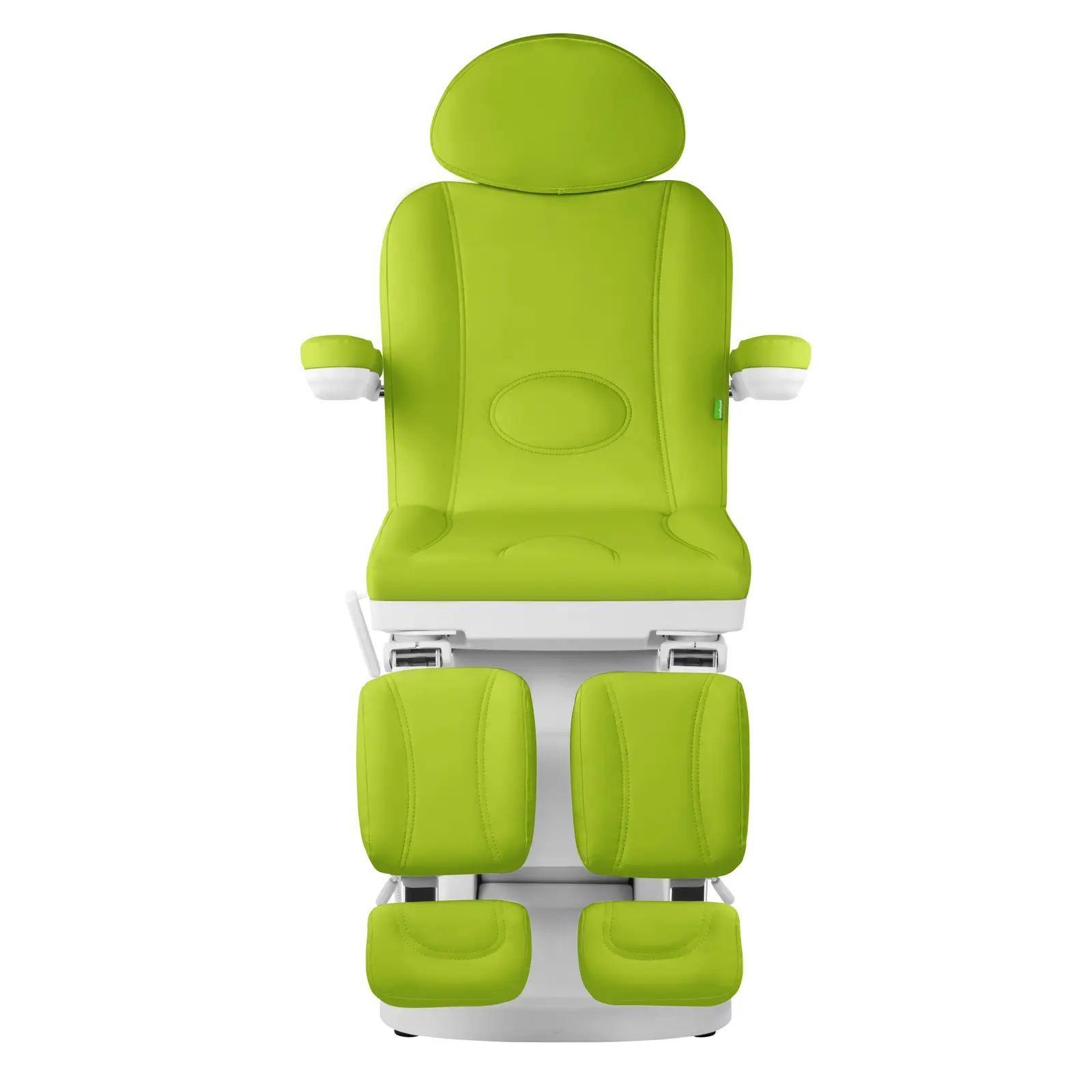 Pedikérské křeslo - 300 W - 175 kg - zelené (Tloušťka polstrování: 90 mm)