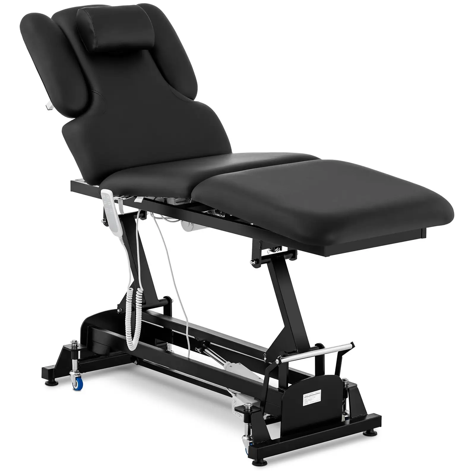 Massageliege elektrisch - 360 W - 200 kg - Black