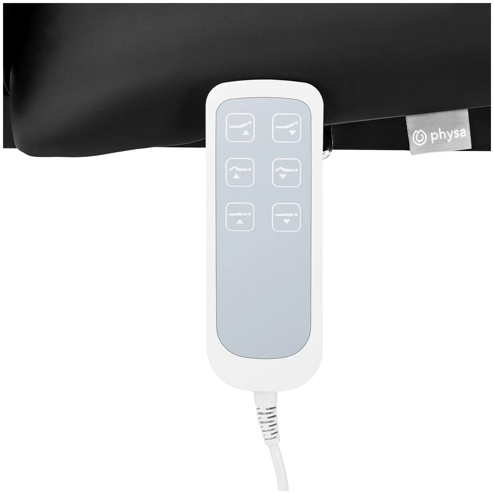 B-zboží Masážní lehátko elektrické - 360 W - 200 kg - Black (Šířka postele: 72 cm)
