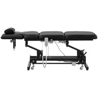 Lettino da massaggio - elettrico - 360 W - 200 kg - Black