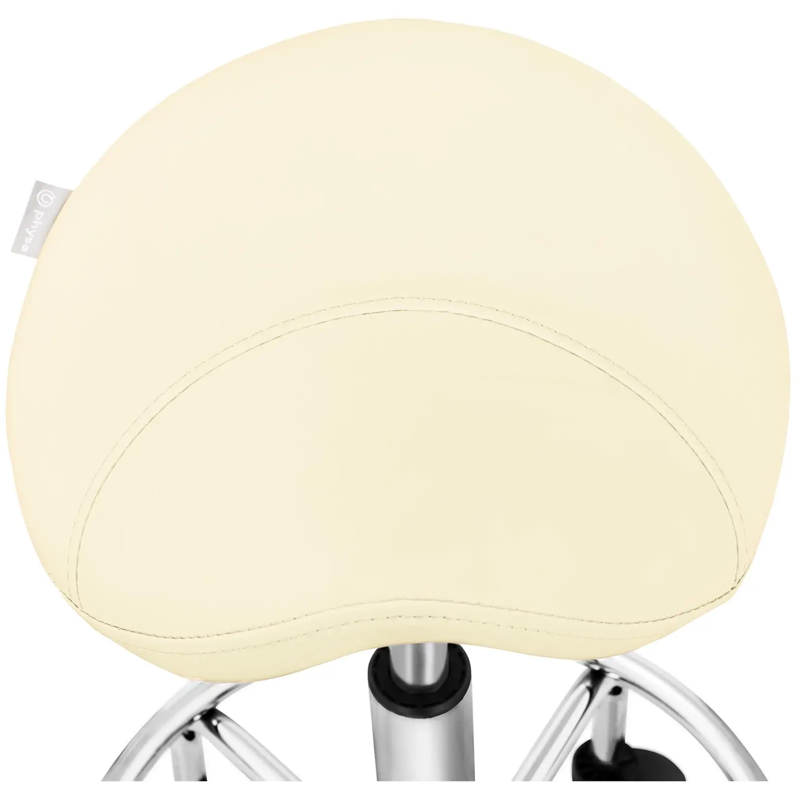 Saddle Stool - 570 - 690 mm - 150 kg - Beige