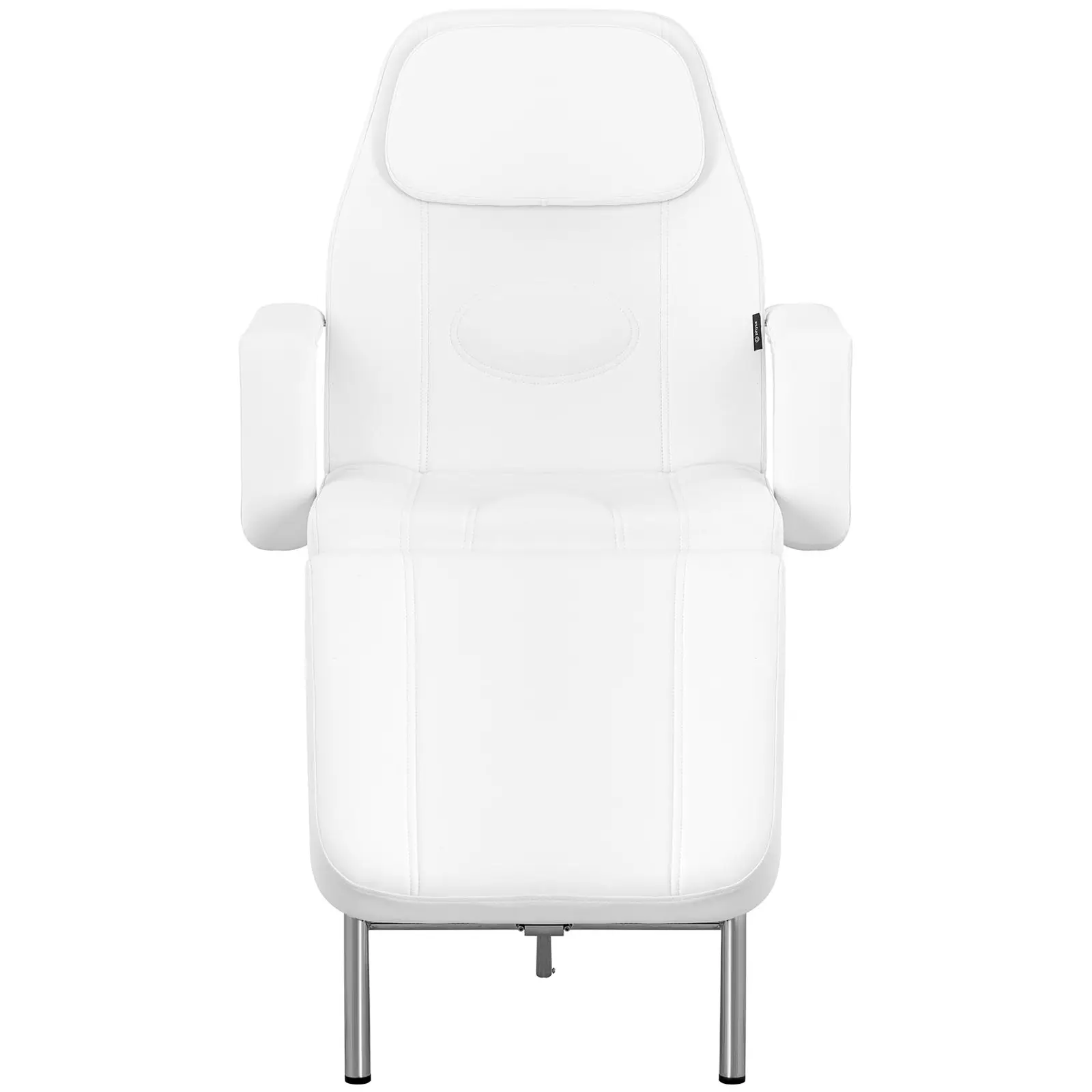 Fotel kosmetyczny - 180 x 82.5 x 73 cm - 175 kg - biały