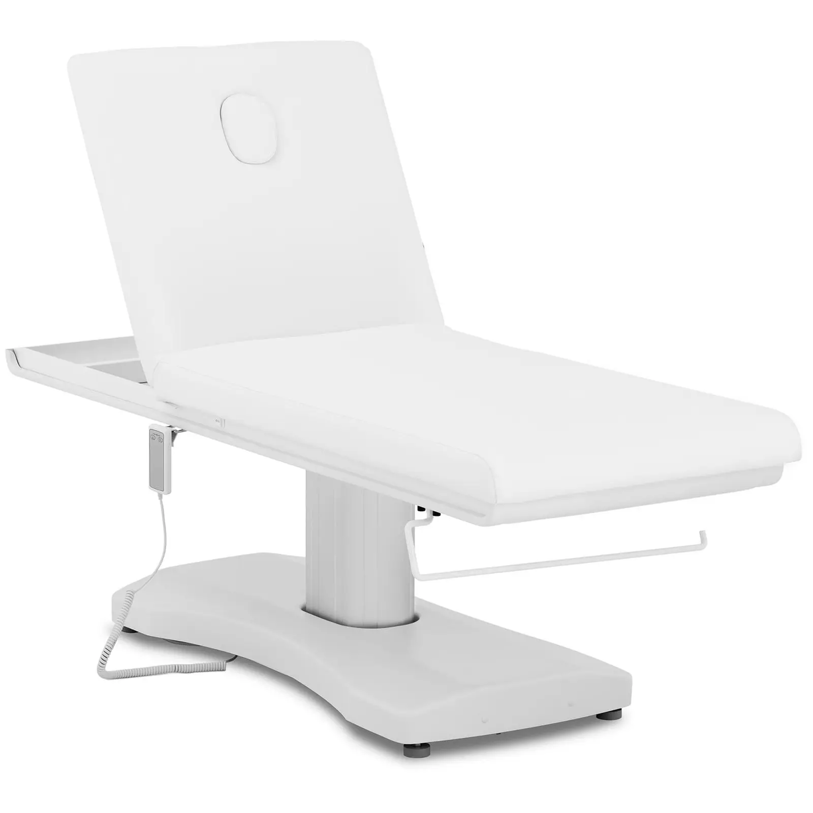 Lettino massaggio e fisioterapia elettrico - 196 x 69 x 90 cm - 175 kg - Bianco
