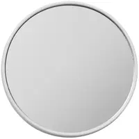 Specchio con luci per trucco - bianco - ingrandimento 10x - 20 LED - rettangolare - casse altoparlanti