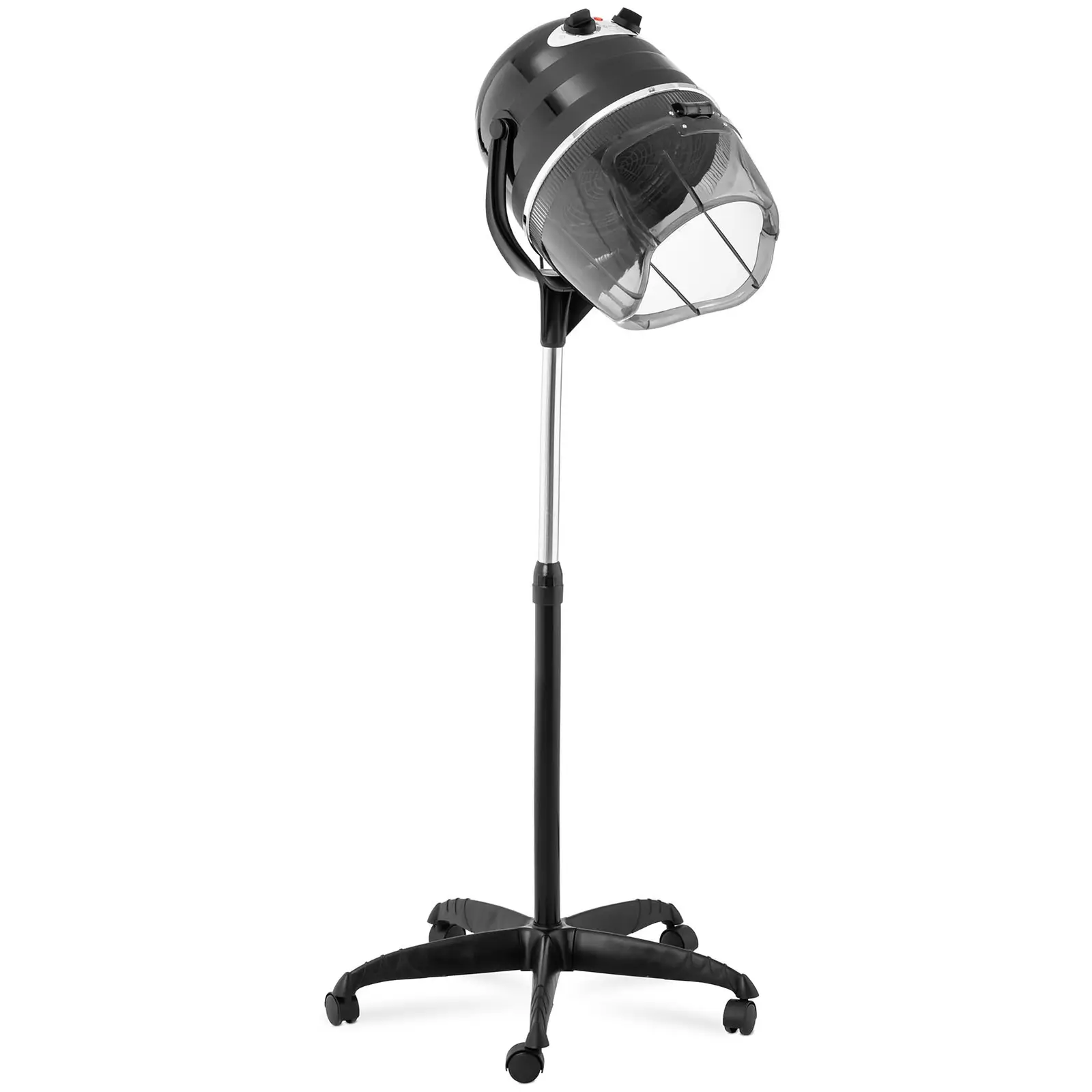 Casque sèche-cheveux - Sur pied - 1 100 W - Noir