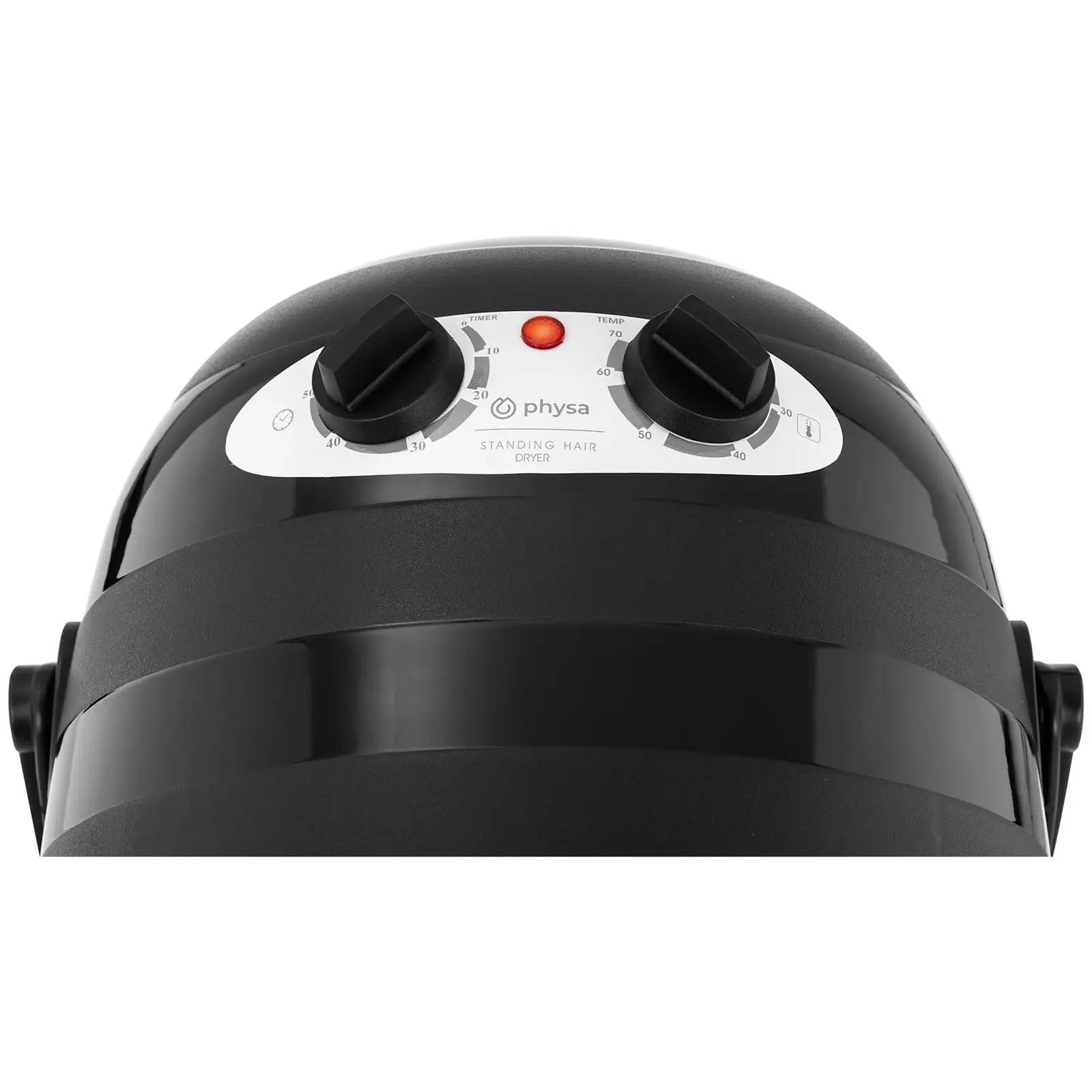 Casco asciugacapelli - Con supporto - 1.100 W - Nero