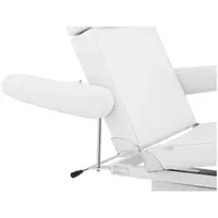 Pedikérska stolička - 197 x 61.5 x 61 cm - 200 kg - Biela