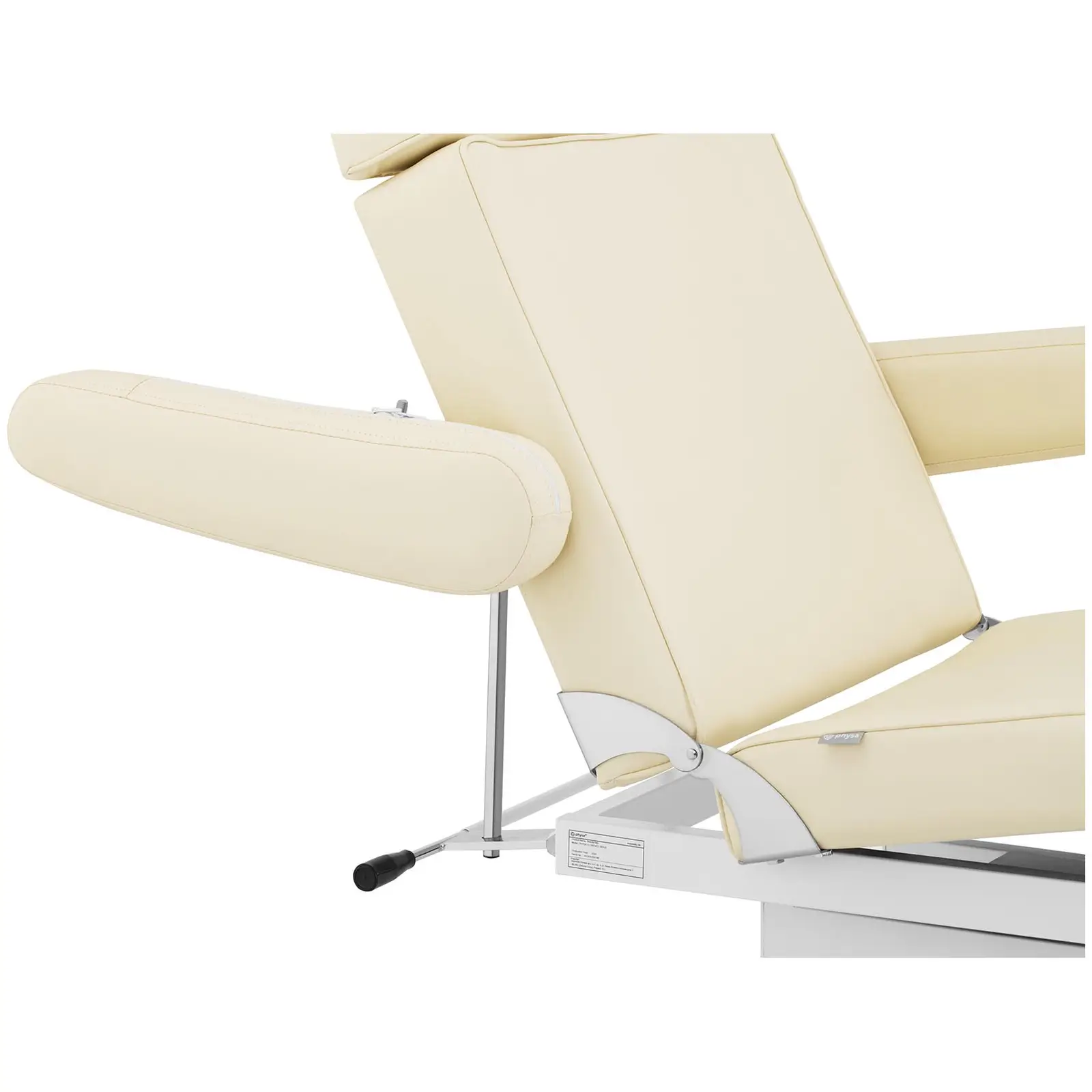 Pedikérska stolička - 197 x 61.5 x 61 cm - 200 kg - Béžová