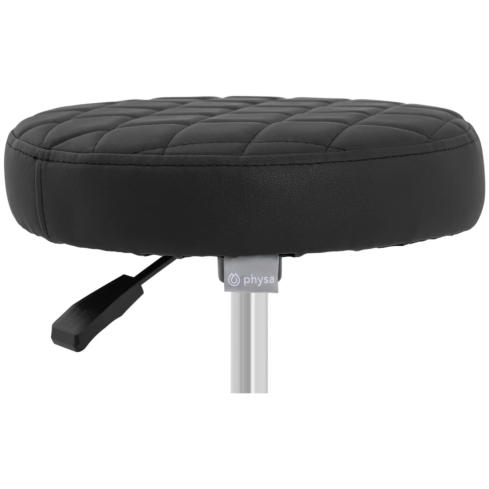 Tabouret de bureau - 520 - 660 mm - 150 kg - Noir (Anneau repose-pied: Oui)