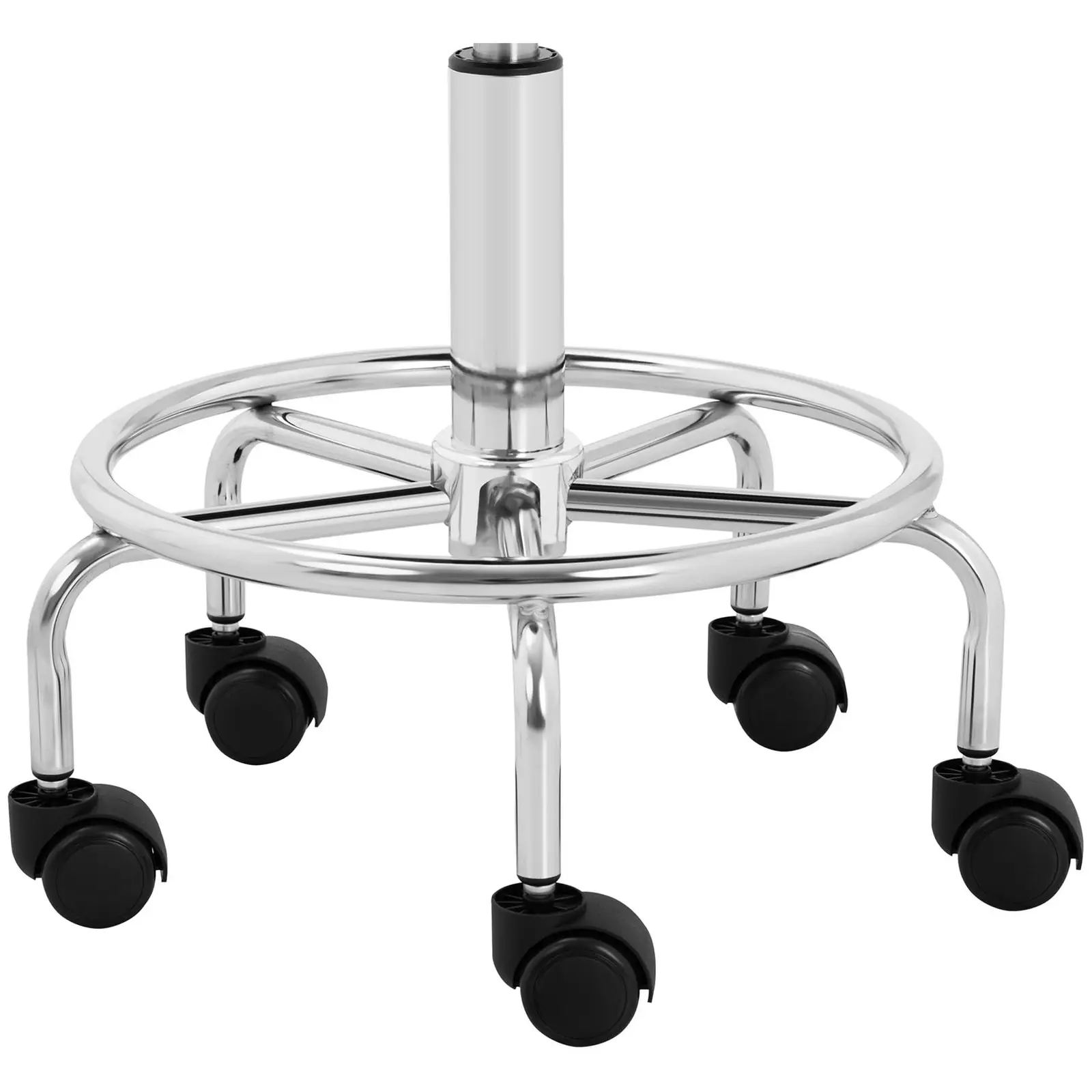 Tabouret de bureau - 520 - 660 mm - 150 kg - Noir (Hauteur max. siège(s): 66 cm)