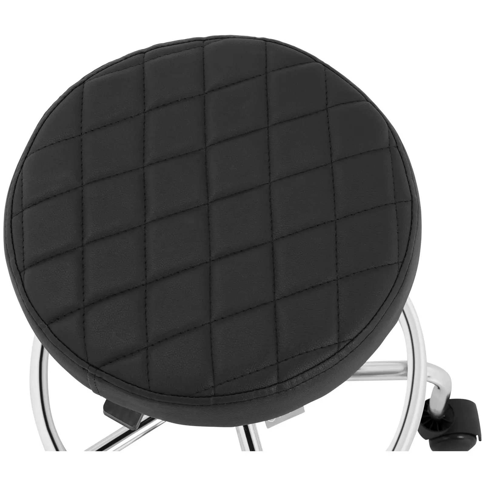 Tabouret de bureau - 520 - 660 mm - 150 kg - Noir (Charge max.: 150 kg)