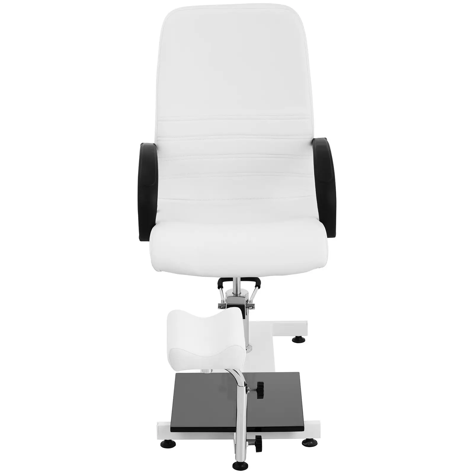 Fotel do pedicure - podnóżek - 118 x 68 x 106 cm - 150 kg - White