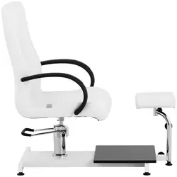Pedikérská židle - 118 x 68 x 106 cm - 150 kg - White
