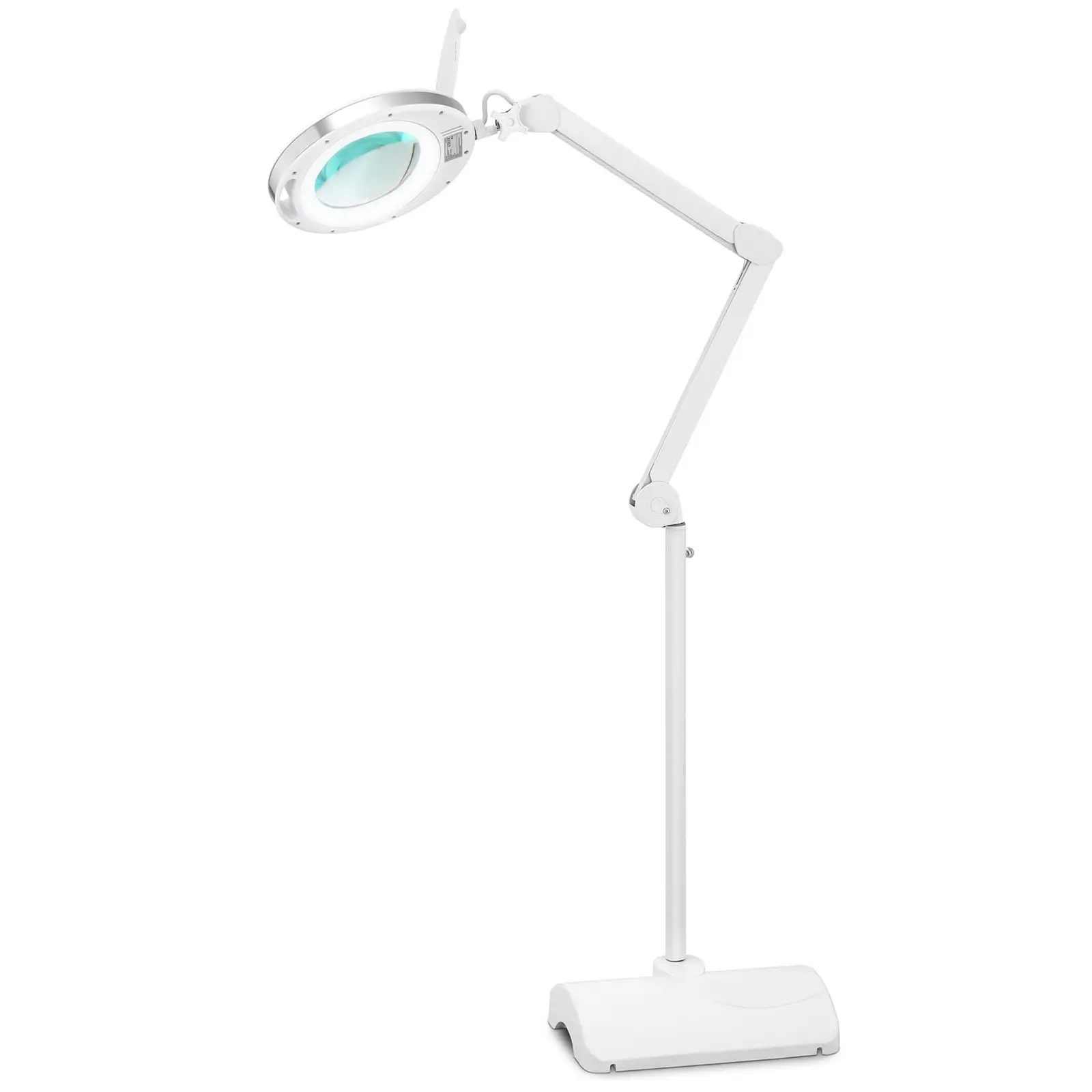 Lampada per estetista con lente di ingrandimento - LED - 5 dpt - 820 lm - 10 W - Morsetto da tavolo