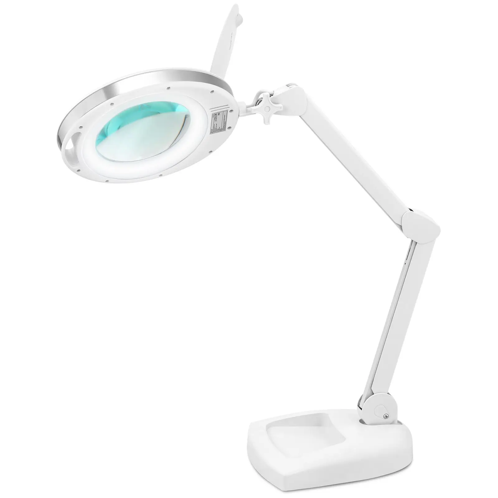 Lampada per estetista con lente di ingrandimento - 5 dpt - 820 lm - 10 W - Base da tavolo