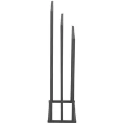 Handdoekhouder - 3 balken - breedte: 55 cm