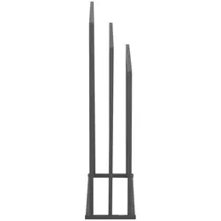 Toallero de pie - 3 barras - ancho: 65 cm
