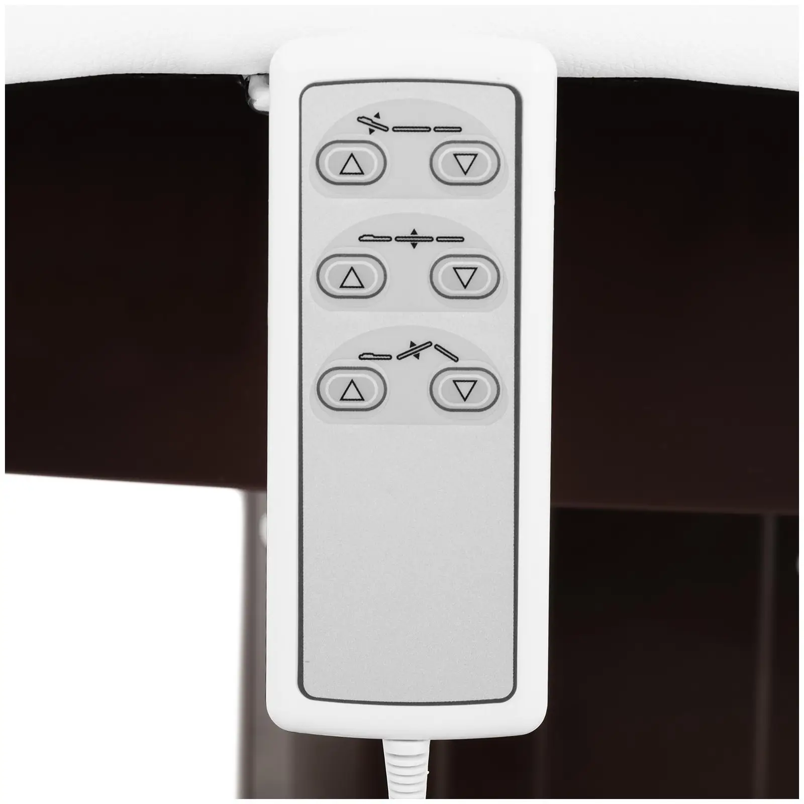 fauteuil de soin esthétique - 300 W - 200 x 75 x 66 - 91 cm - 175 kg - Blanc (Largeur lit: 75 cm)