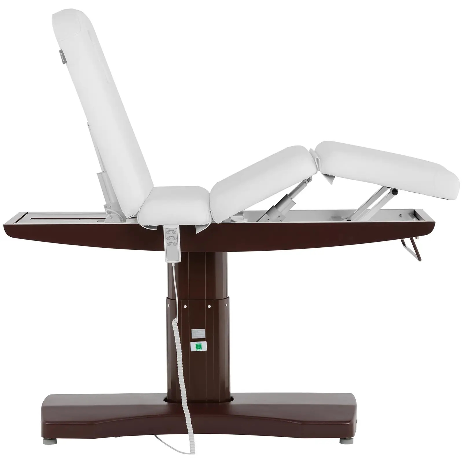 fauteuil de soin esthétique - 300 W - 200 x 75 x 66 - 91 cm - 175 kg - Blanc (Hauteur min: 66 cm)