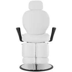 Fotel do pedicure - 94 x 76 x 117 cm - 200 kg - biały