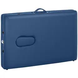 Lettino massaggio portatile - 185 x 60 x 63-86 cm - 227 kg - Blu