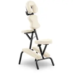 Masážní židle - 130 kg - béžová barva