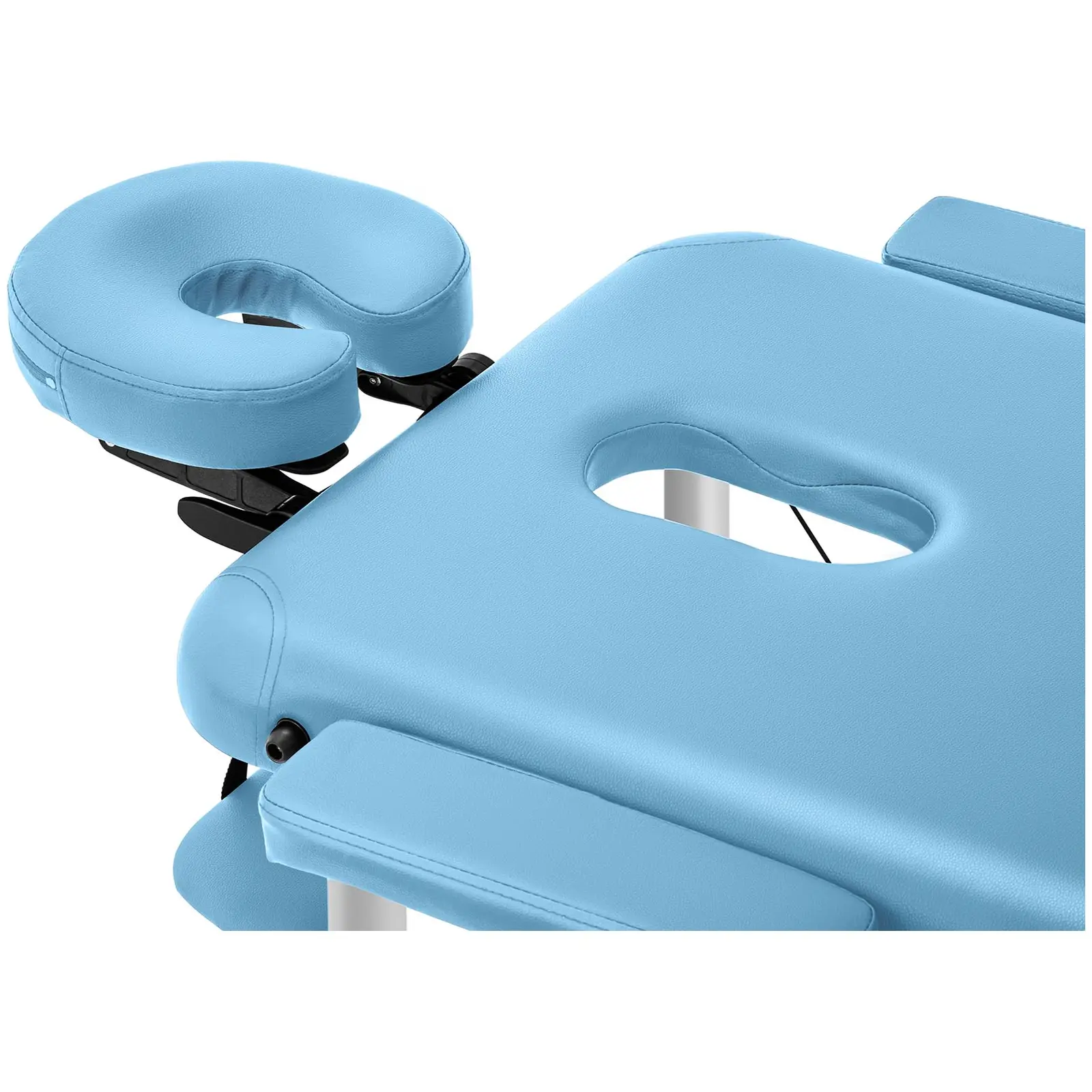 Table de massage pliante - 185 x 60 x 60-81 cm - 180 kg - Turquoise - 1